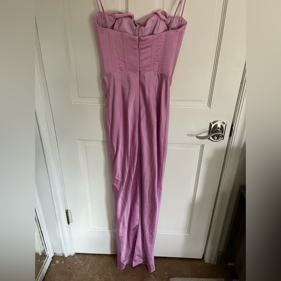 House of CB | Charmaine Pink Corset Maxi Dress | XS - Picture 10 of 10
